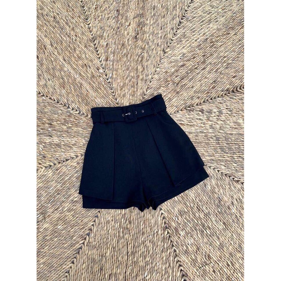QUẦN SHORT CẠP CAO KÈM BELT LOẠI ĐẸP S32