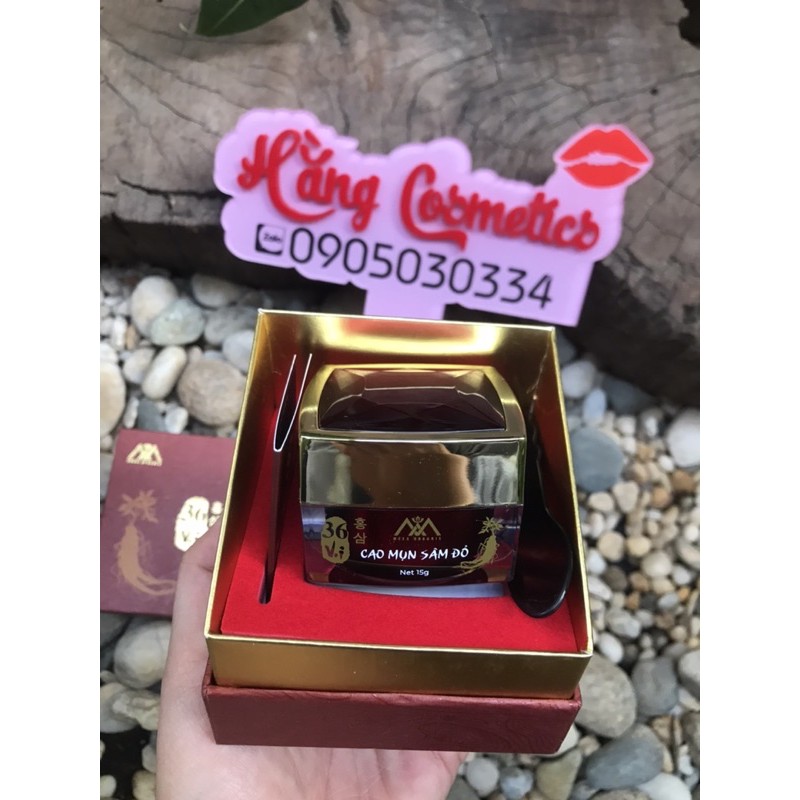 Cao mụn sâm đỏ 36 vị 15gr - cam kết chính hãng | BigBuy360 - bigbuy360.vn