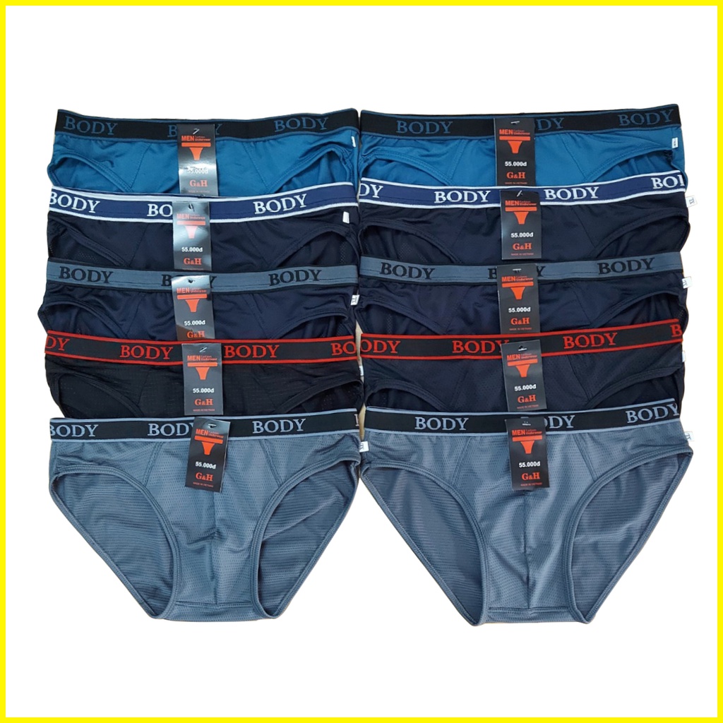 Quần Lót Lưới Nam Tam Giác Và Quần Sịp Boxer Thông Hơi, Mặc Mát, Đẹp, Bền QUAN.16