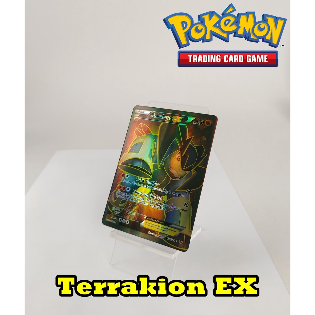 Thẻ bài Pokemon Terrakionn EX