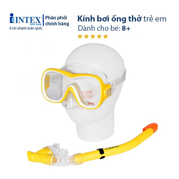 Kính bơi ống thở trẻ em CHÍNH HÃNG INTEX 55647