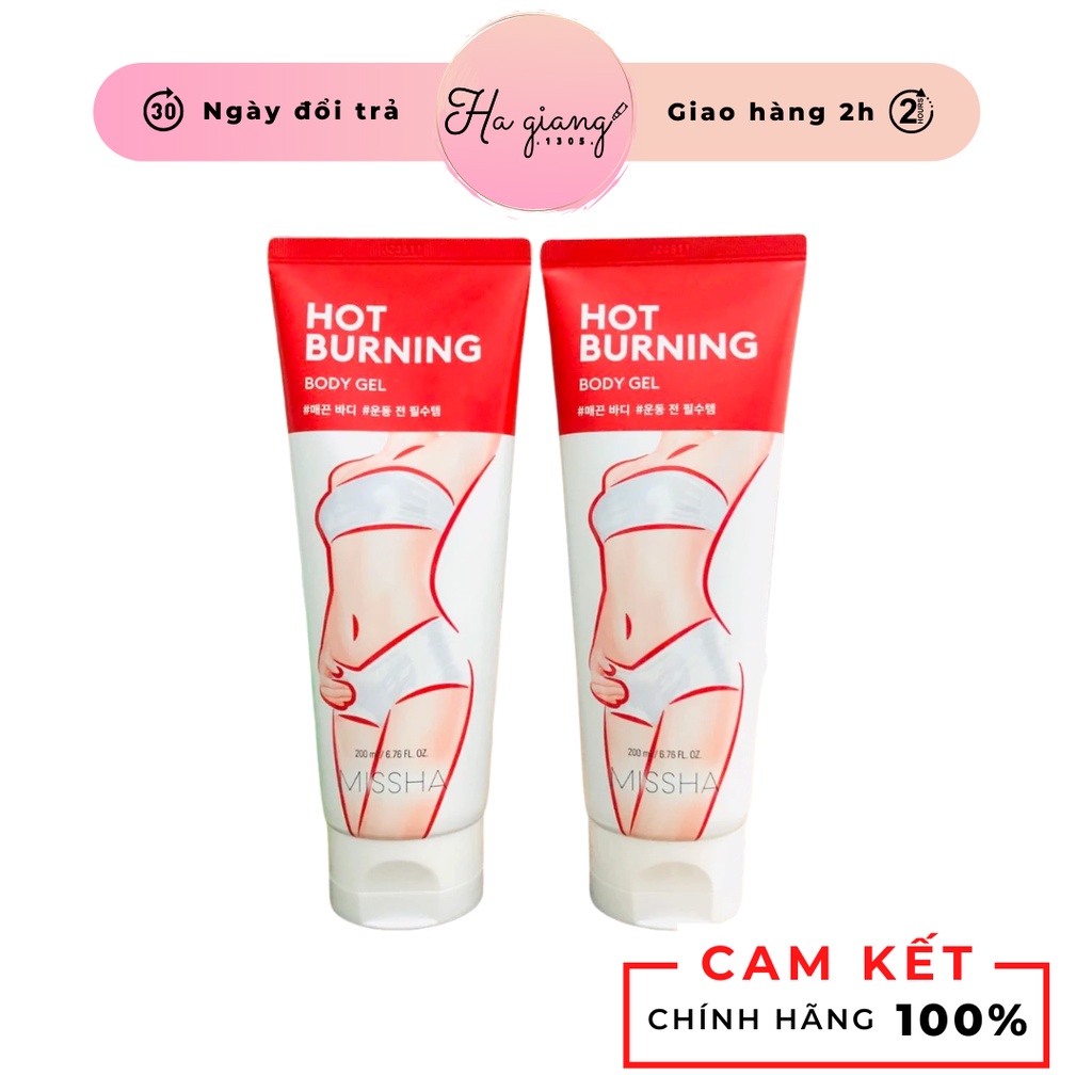 Kem tan mỡ Missha Hot Burning Perfect Body Gel