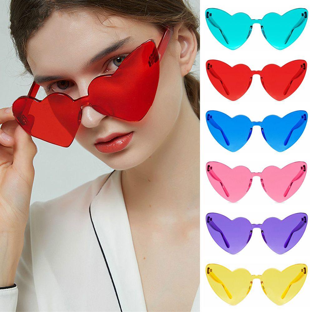 Kính Mát Gọng Trái Tim Thời Trang Dành Cho Nữ