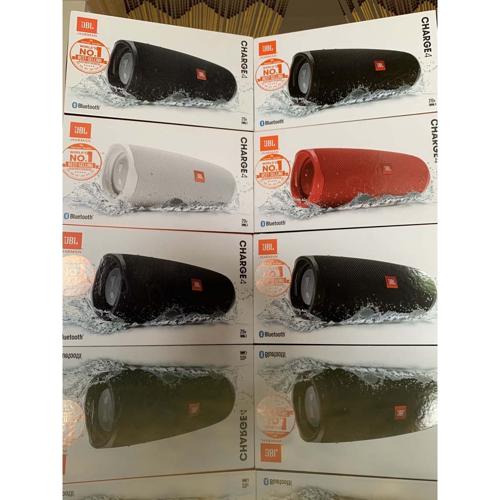 Loa bluetooth JBL Charge 4 - Hàng chính hãng - Bảo hành 12 tháng