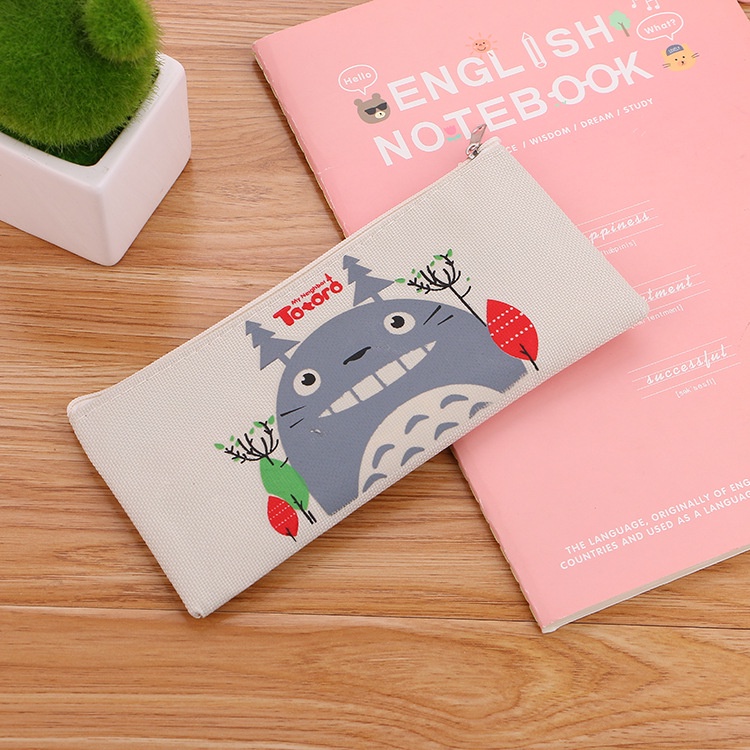 Túi đựng bút dễ thương nhiều hình - túi vải xinh xắn ROSE196 (C46)