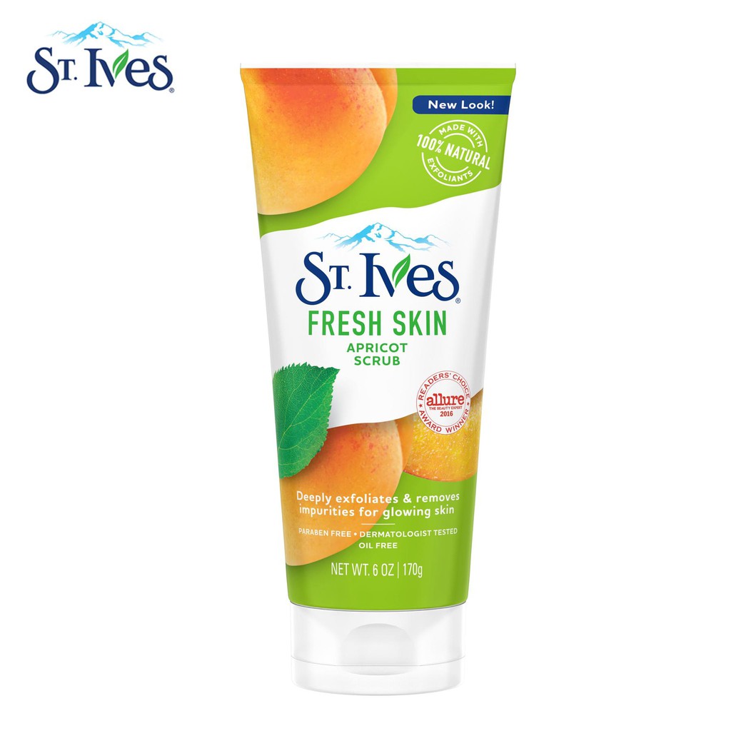 Sữa Rửa Mặt Tẩy Da Chết St.Ives Fresh Skin Apricot Scrub