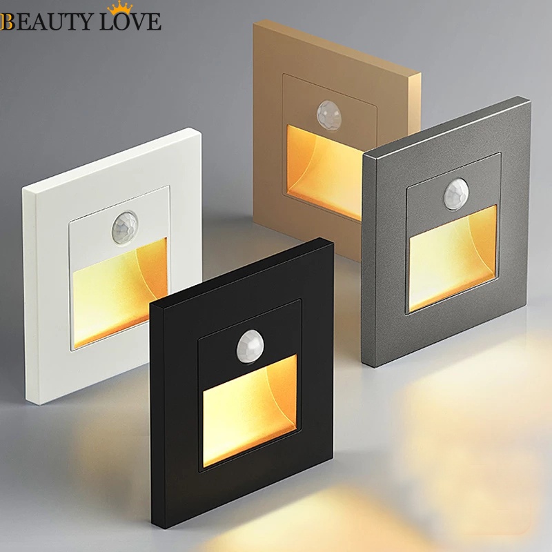 [Mới] Đèn LED 180V ~ 240V Cảm Biến Chuyển Động Gắn Tường / Cầu Thang / Hành Lang / Cảm Biến Chuyển Động PIR