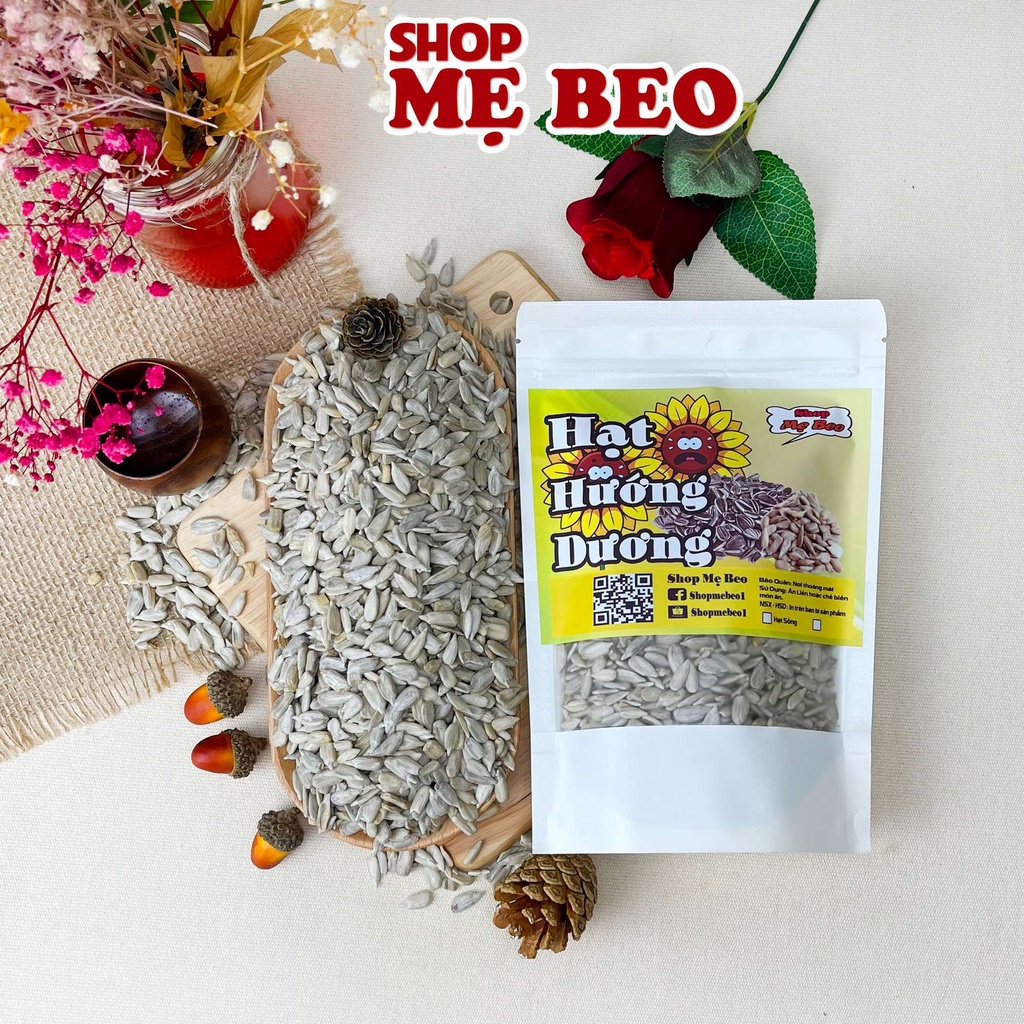 500Gr Nhân Hạt Hướng Dương Sạch Vỏ Sấy Chín - Tươi Sống