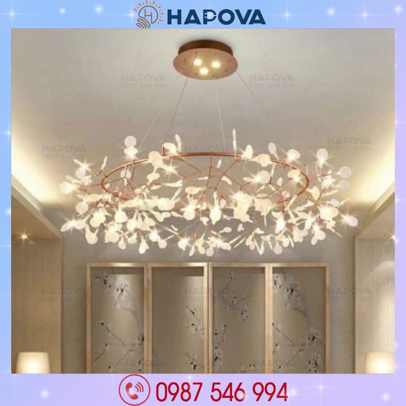 Đèn thả trần LED HAPOVA HERA (135 Bóng) DCH 6598
