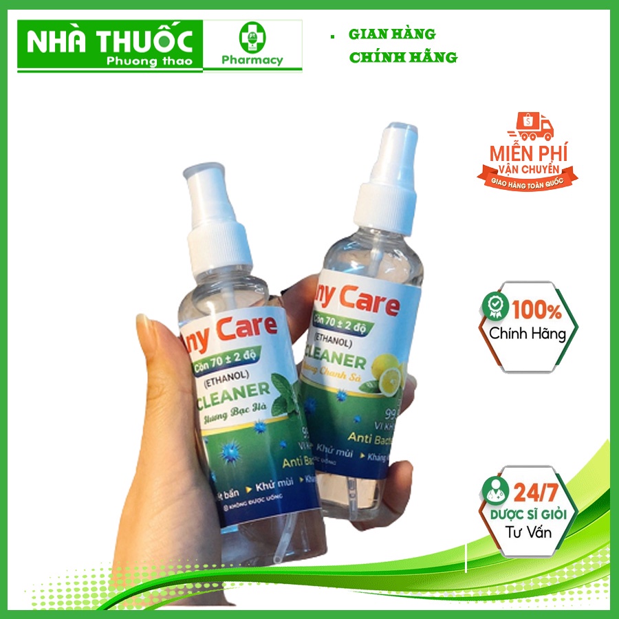 Xịt sát khuẩn Any Care 100ml