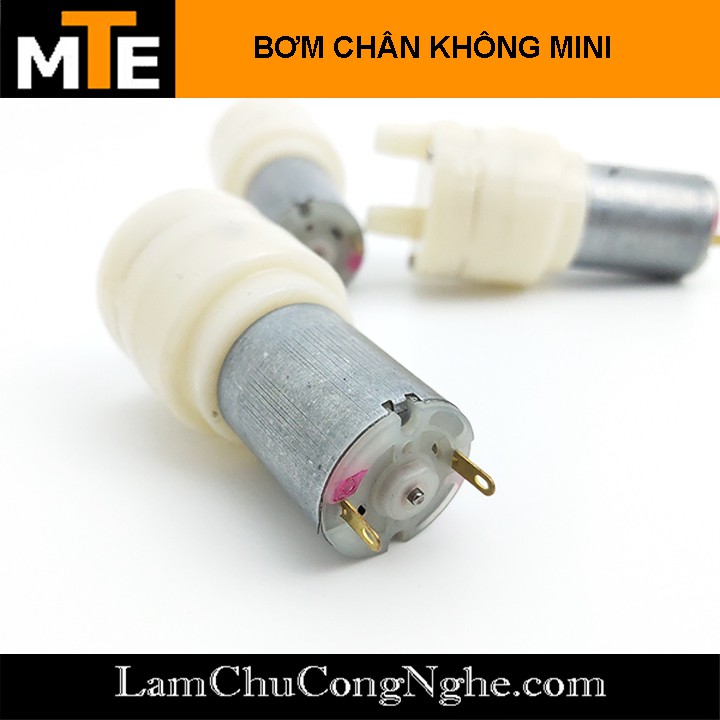 Bơm chân không mini 3.7-6V - Bơm nước, sục khí oxy bể cá
