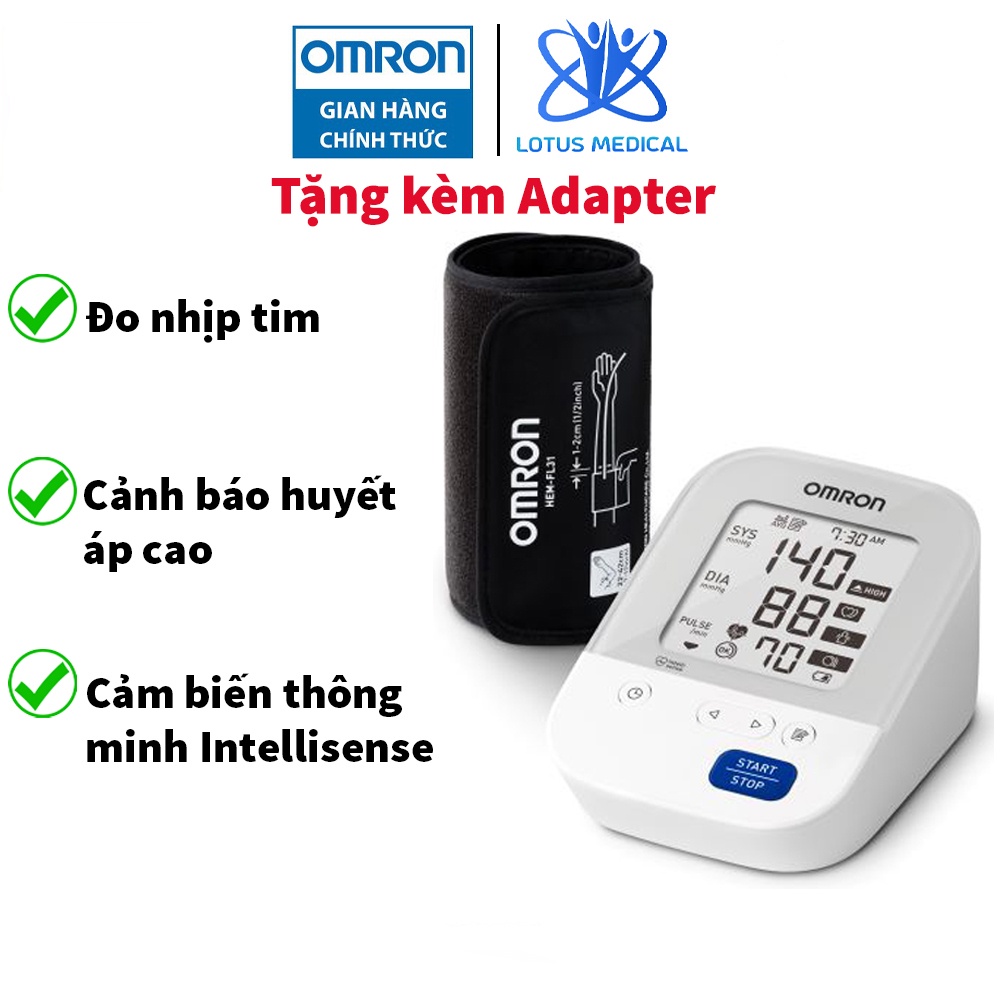 Máy đo huyết áp bắp tay OMRON 7156 – Máy đo huyết áp bắp tay tự động