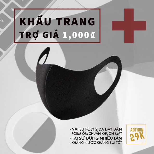 [TRỢ GIÁ 1K] - KHẨU TRANG CAO CẤP KHÁNG BỤI KHÁNG NƯỚC TỐT VẢI DÀY DẶN