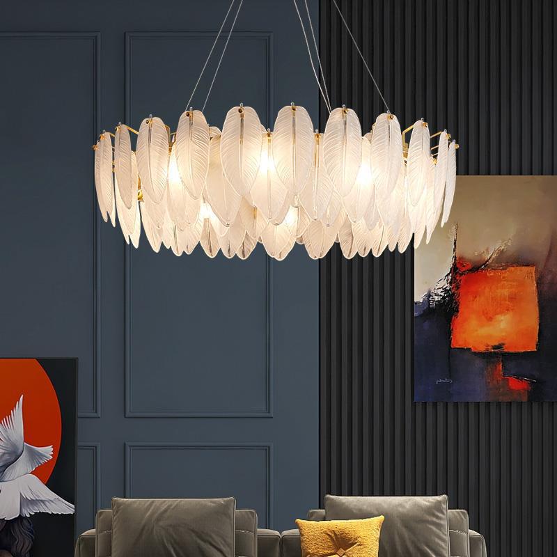 Đèn chùm MONSKY OFIGA pha lê D750mm phong cách châu Âu hiện đại, sang trọng - Tặng kèm LED.