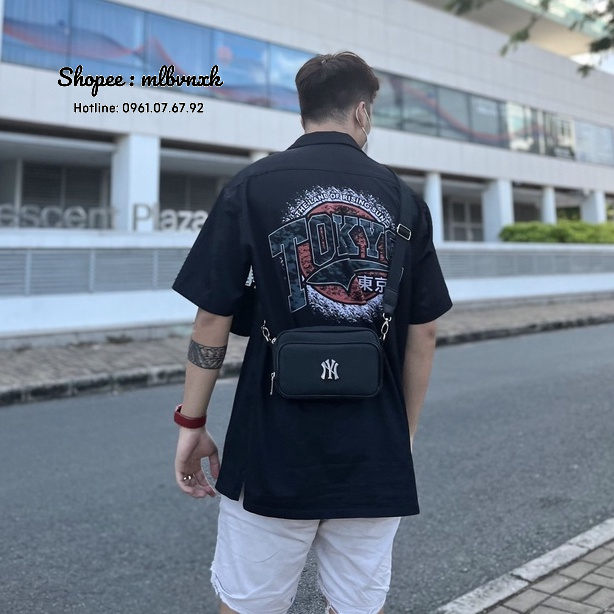 ẢNH THẬT - Túi Đeo Chéo MLB Sling Mini New York Bag NEW 2022 VNXK - HÀNG XUẤT DƯ FULLTAG