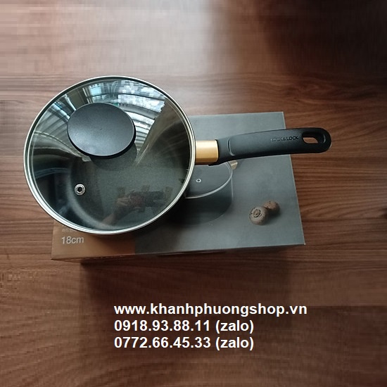 Nồi nấu bếp từ lock&lock 18cm - nồi nấu bếp từ lock&lock
