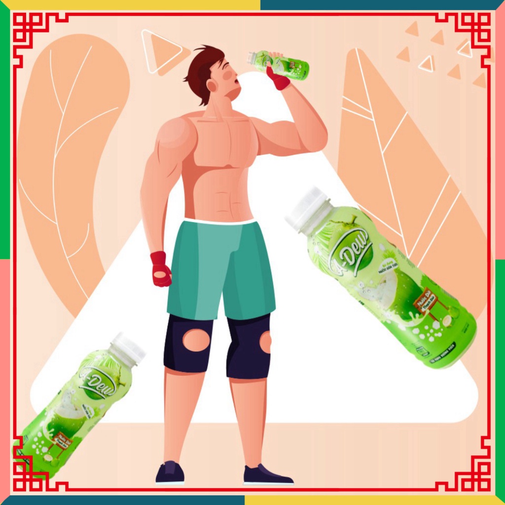 Nước dừa tươi Thạch Dừa A-Dew 450ml
