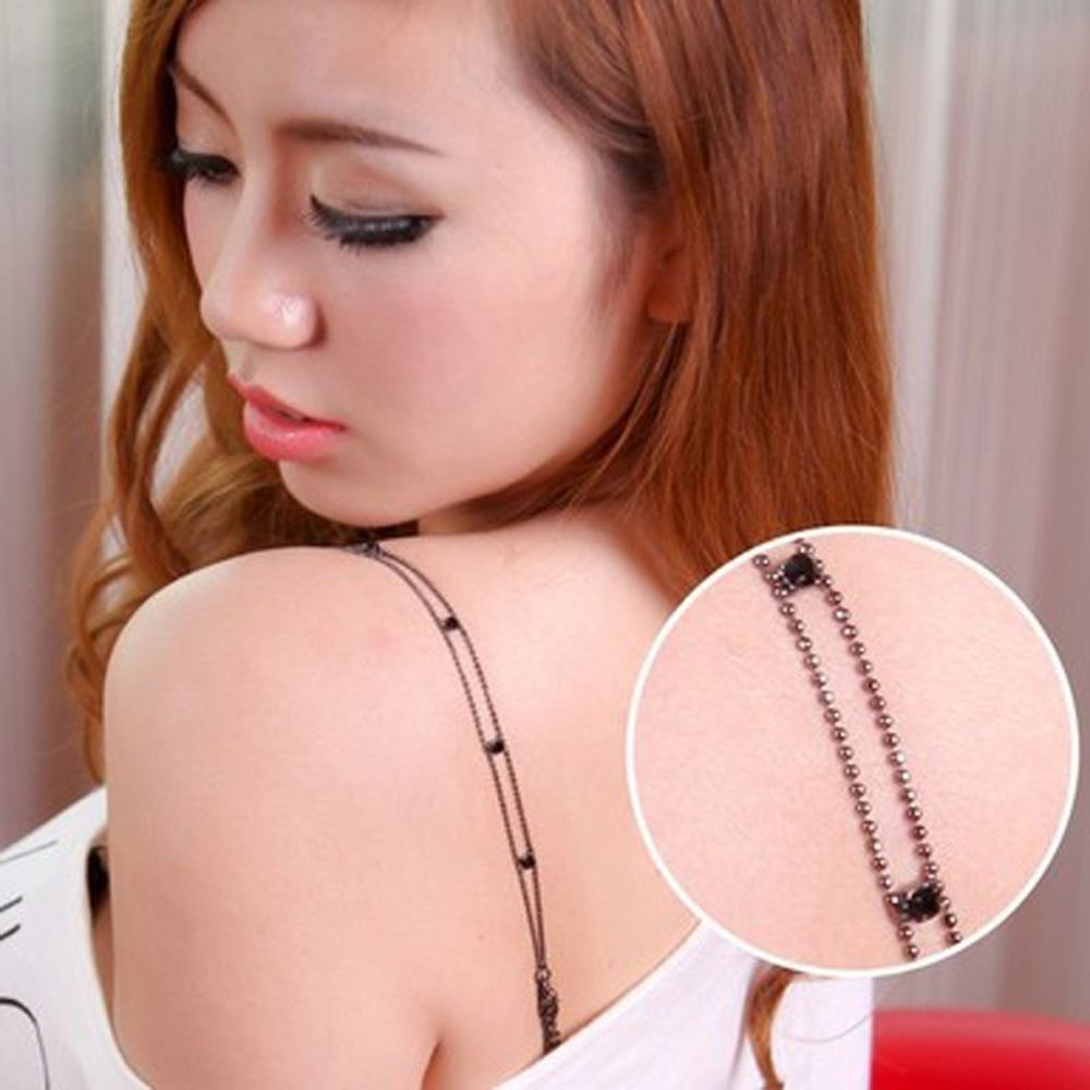 Cặp dây áo ngực đính đá nhiều màu sắc tùy chọn thời trang dành cho nữ