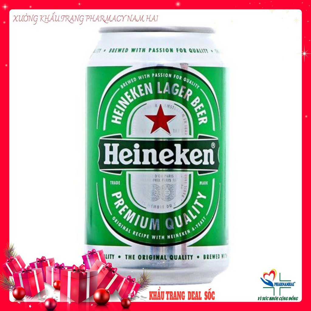 Bia Heineken Lon (330ml)