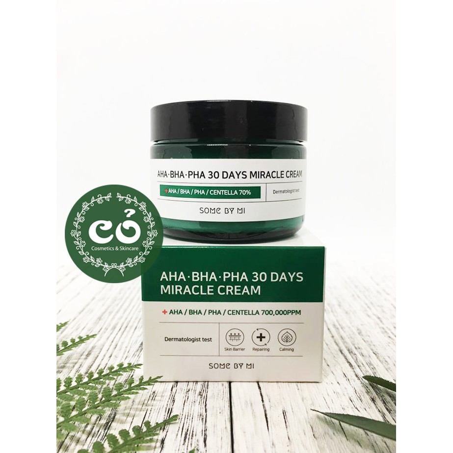 Kem dưỡng ngăn ngừa mụn Some By Mi AHA BHA PHA 30 Days Miracle Cream 50ml