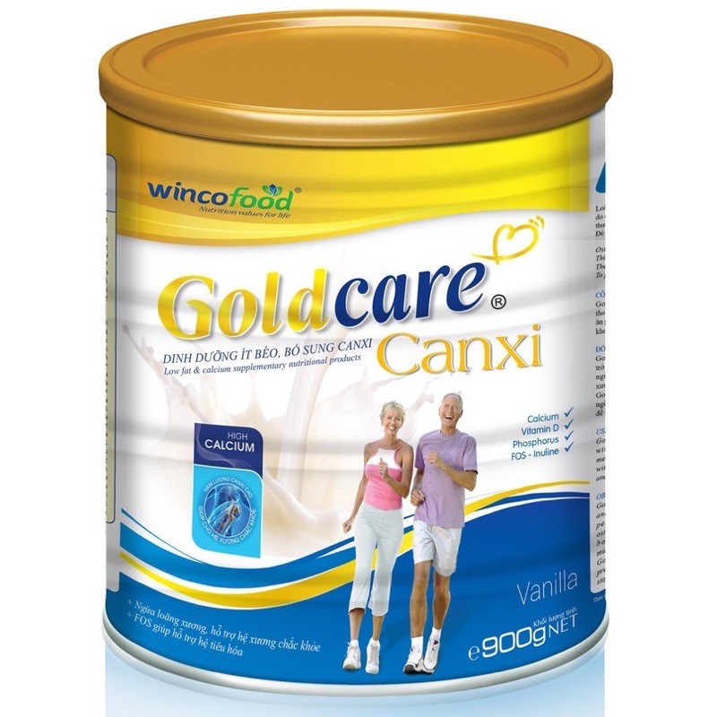 [ Chính Hãng ] Sữa bột Goldcare Canxi 900g - Ít béo, bổ sung Canxi cho người lớn tuổi, suy nhược Lon 900g | WebRaoVat - webraovat.net.vn