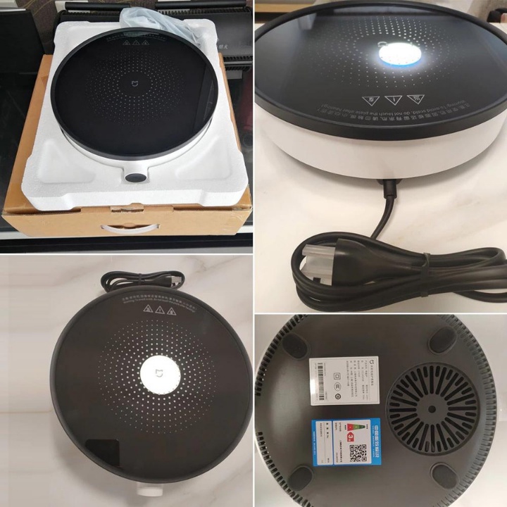Bếp Điện Từ Xiaomi Majia + Nồi Lẩu Youth Lite Công Suất 2200W, 9 Mức Độ Điều Chỉnh Nhiệt Độ, Núm Xoay Sử Dụng Dễ Dàng
