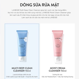 Sữa rửa mặt Laneige sale 55% (bill mua hàng)