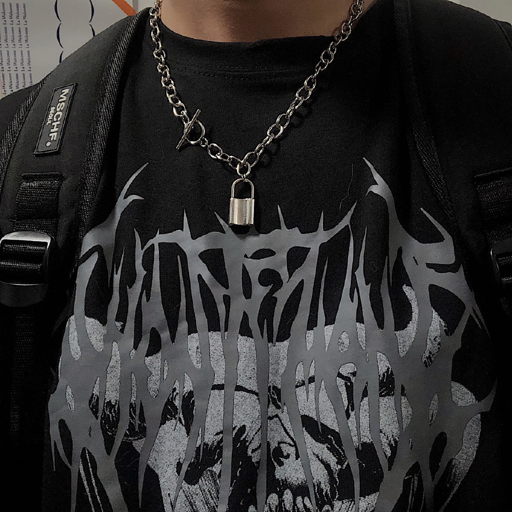 Dây Chuyền Thép Titan Không Phai Màu Phong Cách Hip Hop Thời Trang 22368