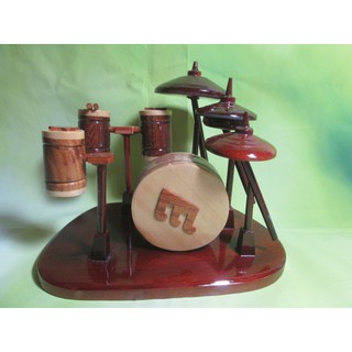 Bộ trống gỗ 25cm x 20cm