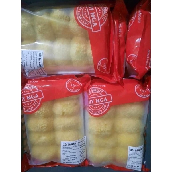 Xôi gà nấm mini 10 chiếc