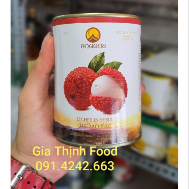 Vải thái lon trắng