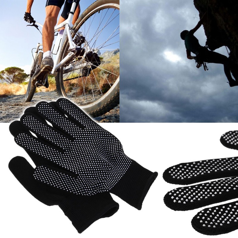 Đôi găng tay bảo vệ chống trơn trượt khi lái xe/leo núi tiện lợi chất lượng cao
