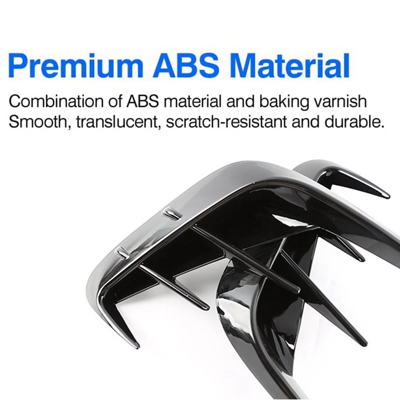 Ô tô Cản sau Ô tô Cánh lướt gió Nắp đậy lỗ thông gió bên hông cho -BMW 3 Dòng G20 G28 318I 320I 325I Phụ kiện 2020 2021