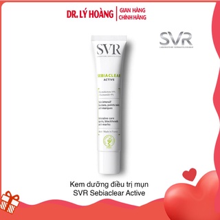 Kem dưỡng ẩm làm giảm mụn và giúp loại bỏ dầu cho da svr sebiaclear active 40ml - 𝐃𝐫.𝐋𝐲́ 𝐇𝐨𝐚̀𝐧𝐠