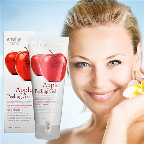 Tẩy Tế Bào Chết Arrahan FREESHIP Apple Peeling Gel Chiết Xuất Từ Táo Đỏ Thiên Nhiên Chính Hãng Hàn Quốc 180ml