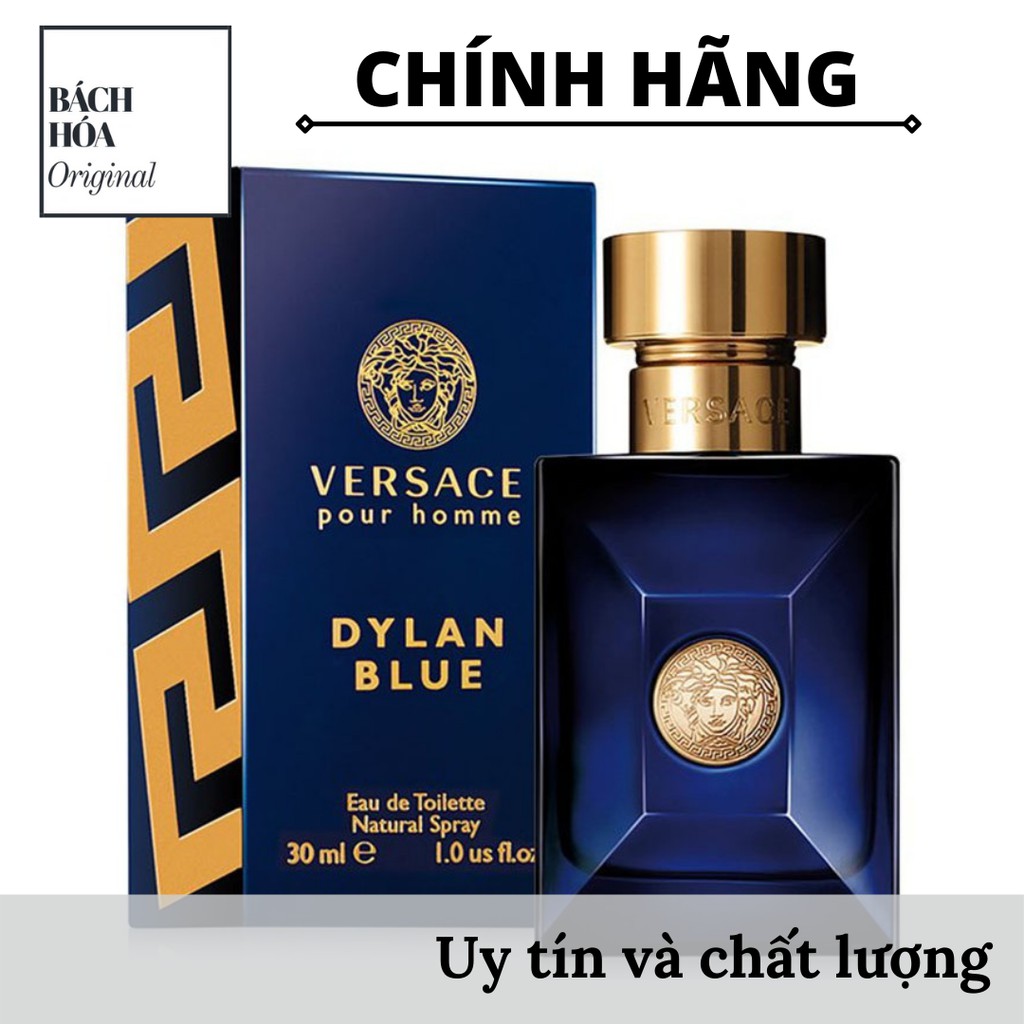 [Chính hãng] Nước hoa nam Versace POUR HOMME DYLAN BLUE EDT 30ml - FULL SEAL