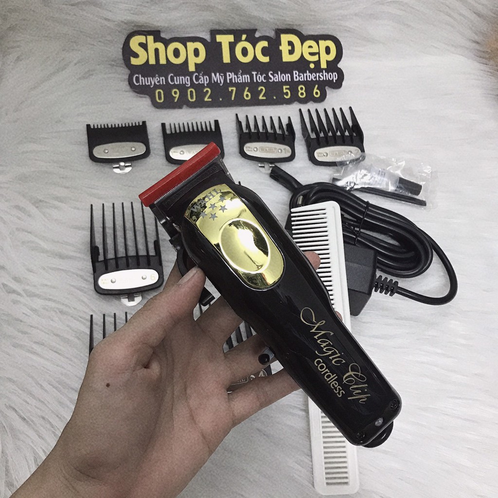 Tông Đơ Wahl Gold Magic Clip 8 cữ gá thép - Nội Địa TQ