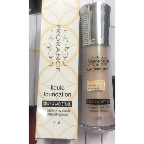 Kem Nền Chống Khói Prorance - Liwuid Foundation 40ml