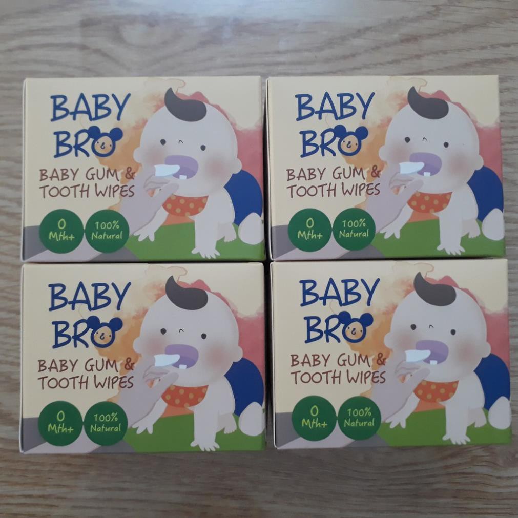 Gạc Baby Bro [CHÍNH HÃNG] Combo 4 hộp