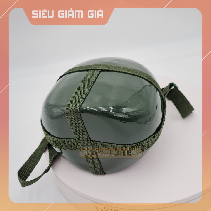 Bình tông, bình bi đông đựng nước, đựng rươu vỏ nhôm dung tích 2 lít shopaha247 bao gồm túi đựng bình shopaha247