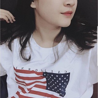 [Xả Kho] 👕 Áo thun USA cờ mỹ Cao Cấp 💗