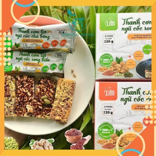 Thanh Cơm Gạo Lứt Ngũ Cốc Chà Bông , Ngũ Cốc Rong Biển Herbslim , Thơm Ngon Bổ Dưỡng , Hỗ Trợ Giảm Cân [ Chính - Hãng ]