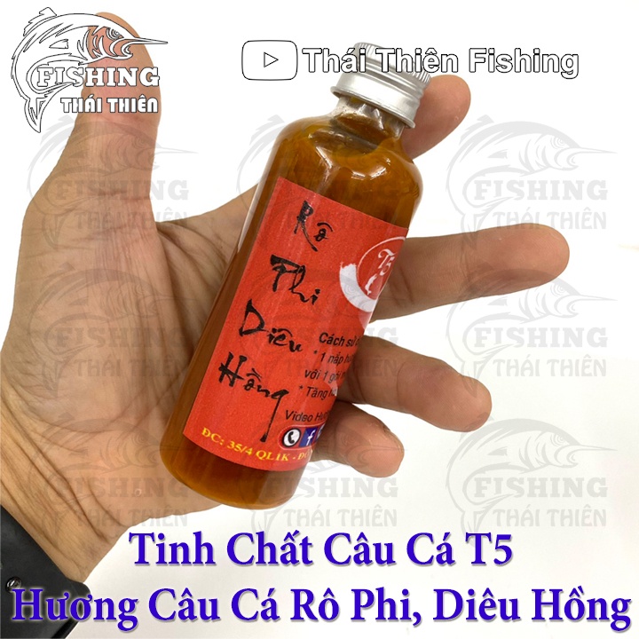 Hương Câu Cá Rô Phi Diêu Hồng T5 Kích Thích Cá Nhanh Ăn Mồi Dùng Câu Đơn Đài Hồ Dịch Vụ Sông Tự Nhiên