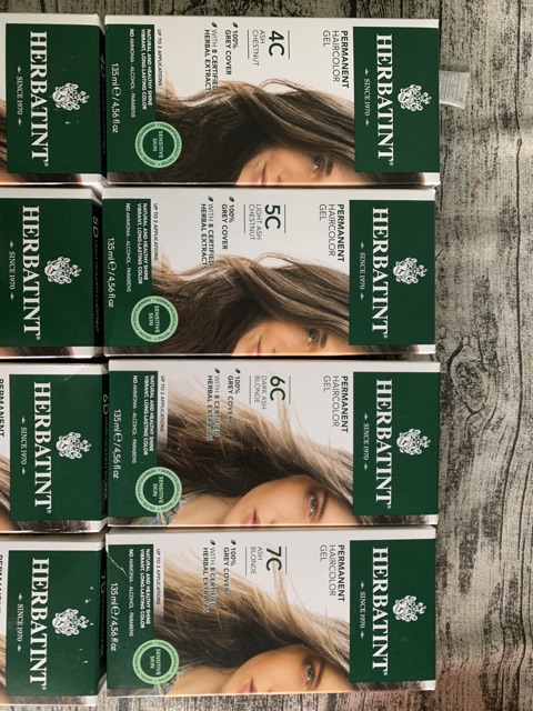 THUỐC NHUỘM THẢO DƯỢC HERBATINT PHỦ BẠC BỀN MÀU - CÁC MÀU MỚI LẠ | BigBuy360 - bigbuy360.vn