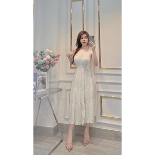 Đầm maxi loại một đan dây sau lưng siêu hot có mút ngực siêu xinh