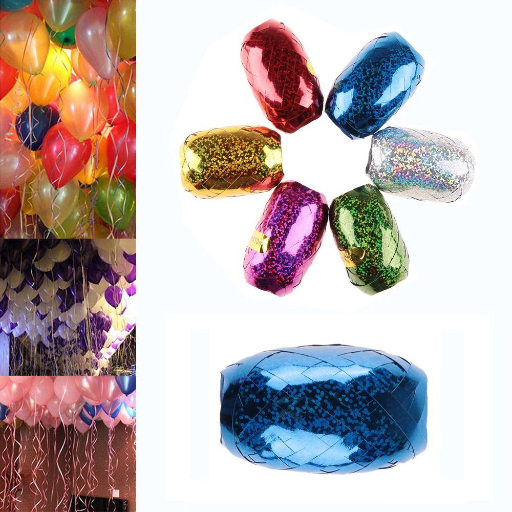 6 Cuộn Ruy Băng Trang Trí Bong Bóng 5mmx10m