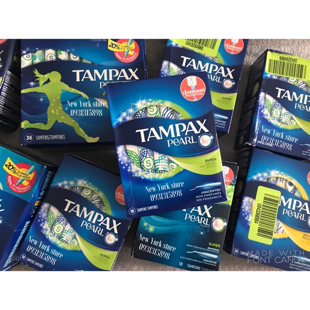 Tampax nhập khẩu USA