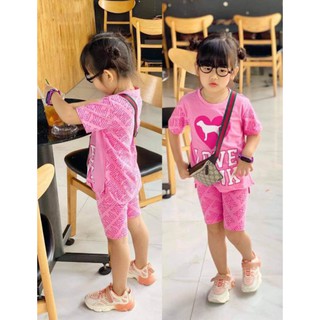 Đồ bộ bé gái size đại. chất cotton 4 chiều