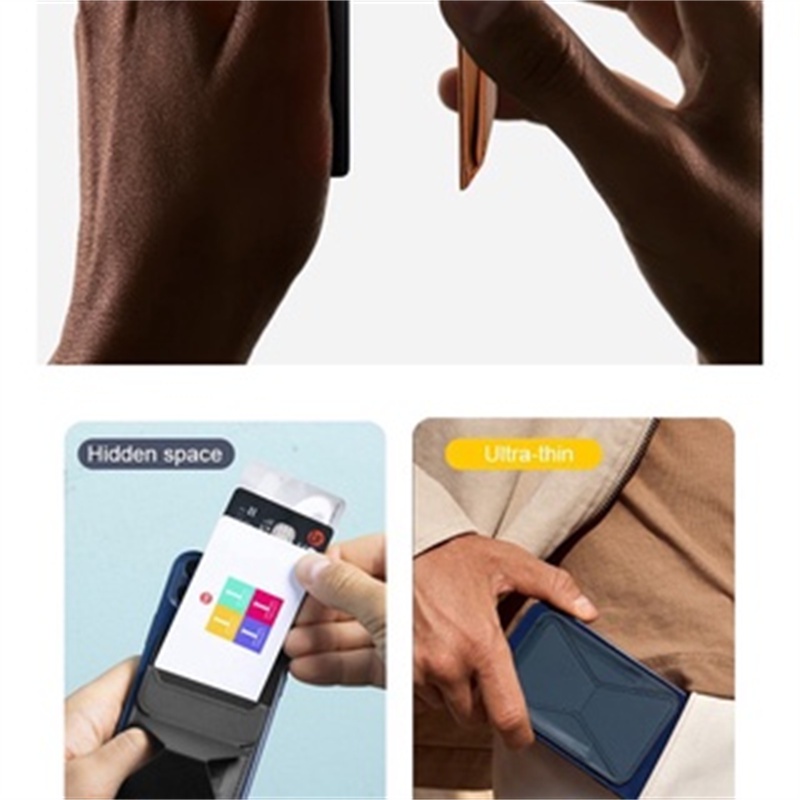 Bao Da Điện Thoại Dạng Ví Từ Tính Có Ngăn Đựng Thẻ Và Giá Đỡ Cho iPhone 12 12 Pro Max Mini