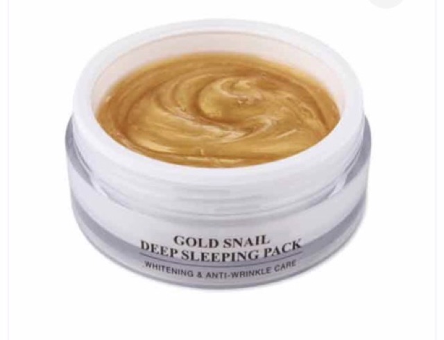 Mặt nạ ngủ Gold Snail Deep Sleeping Pack tinh chất vàng 24k